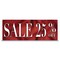 Signmission Sale 25% Off Banner Concession Stand Food Truck Single Sided B-120-30150 - alternate 1